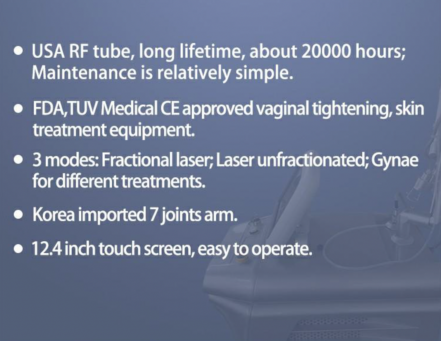 CO2 Fractioned Laser Machine (Portable)
